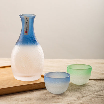 Toyo Sasaki Japanese -style wine clearance wine pot white wine set of household sake pot split device spirits glass