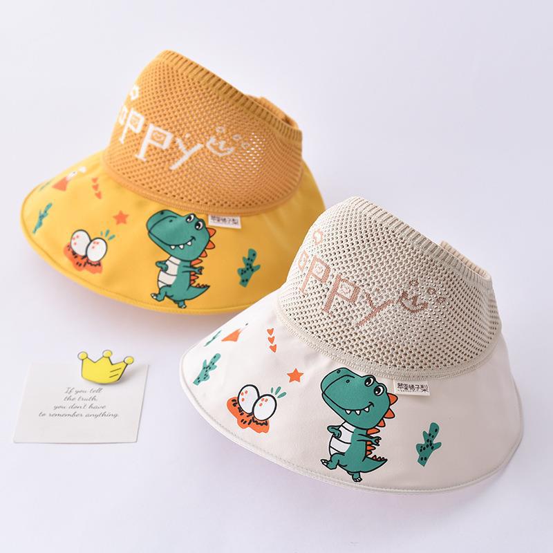 Children's sunscreen hats Summer hat Boy baby sun hat Boys and girls Kindergarten Student empty sun hats