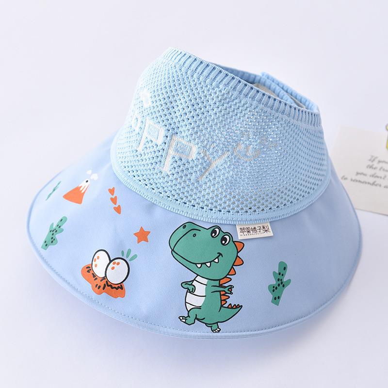 Children's sunscreen hats Summer hat Boy baby sun hat Boys and girls Kindergarten Student empty sun hats