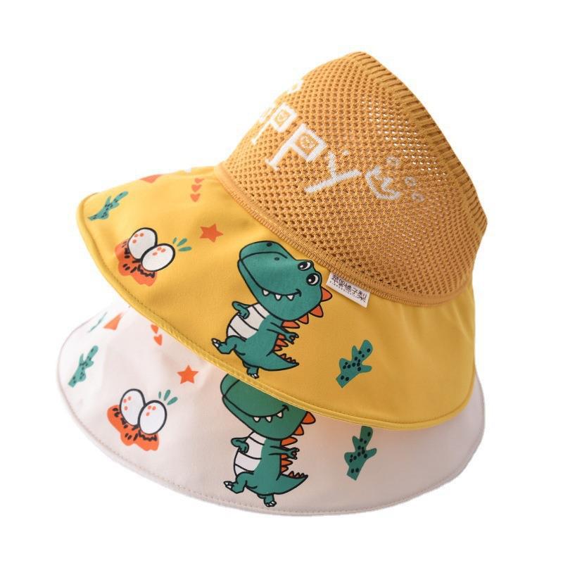 Children's sunscreen hats Summer hat Boy baby sun hat Boys and girls Kindergarten Student empty sun hats