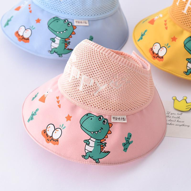 Children's sunscreen hats Summer hat Boy baby sun hat Boys and girls Kindergarten Student empty sun hats