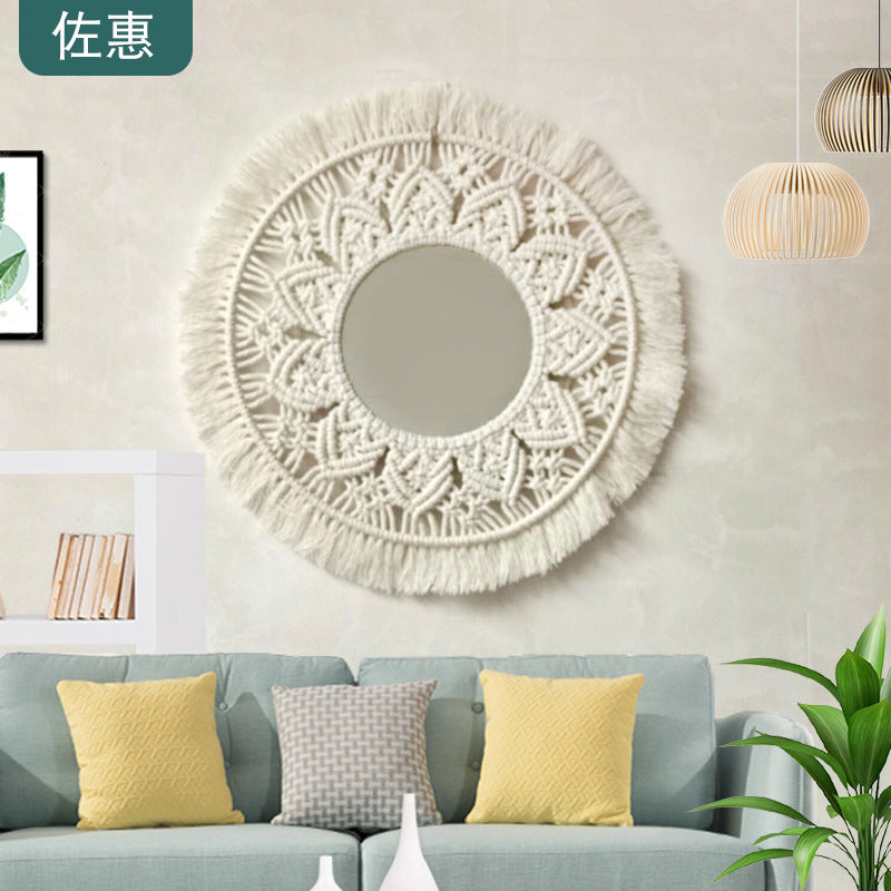 Weaving modeling Dream Catcher Aesthetic Creative Textiles Factory wholesale creative mirror wall decoration tapestry spot