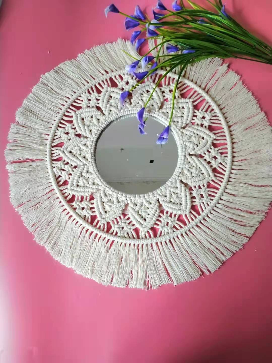 Weaving modeling Dream Catcher Aesthetic Creative Textiles Factory wholesale creative mirror wall decoration tapestry spot