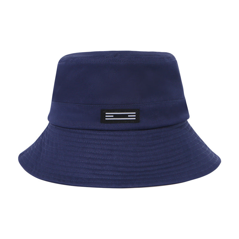 Big Head Fisherman Hat Men's Tide Spring and Autumn on the Korean version of the face, the face, the hats, the girl outdoor big eaves sunscreen hat