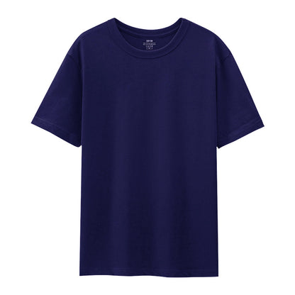 Light luxury 50 -bracket liquid ammonia Xinjiang long velvet cotton cotton cotton PIMA three -pin white small T men's short -sleeved T -shirt (also, pick a few colors to form a SKU white, black hidden blue)