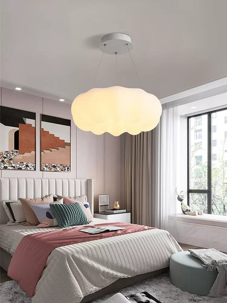 HomeKit ceiling lamp, clouds, pumpkin lamp Siri voice smart home simple modern living room LED lamp (normal)